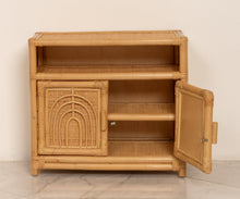 Load image into Gallery viewer, Natura Rainbow Rattan Kids Cabinet