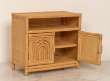 Load image into Gallery viewer, Natura Rainbow Rattan Kids Cabinet
