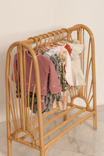Load image into Gallery viewer, Natura Yana Rattan Kids Clothes Rack
