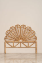 Load image into Gallery viewer, Natura Blossom Rattan Bed Headboard (Single/Double)