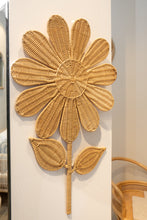 Load image into Gallery viewer, Natura Daisy Rattan Wall Décor