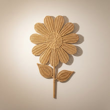 Load image into Gallery viewer, Natura Daisy Rattan Wall Décor