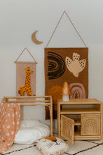 Load image into Gallery viewer, Natura Rainbow Rattan Kids Cabinet