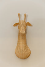 Load image into Gallery viewer, Natura Giraffe Rattan Wall Décor
