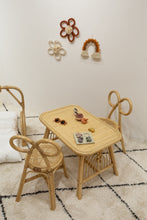 Load image into Gallery viewer, Natura Benny Rattan Kids Table