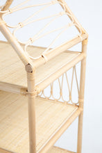 Load image into Gallery viewer, Natura Amari Rattan and Bamboo House Shelf