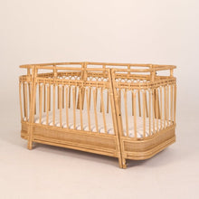 Load image into Gallery viewer, Natura Arya Rattan Baby Cot