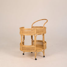 Load image into Gallery viewer, Natura Berucci Rattan Trolley
