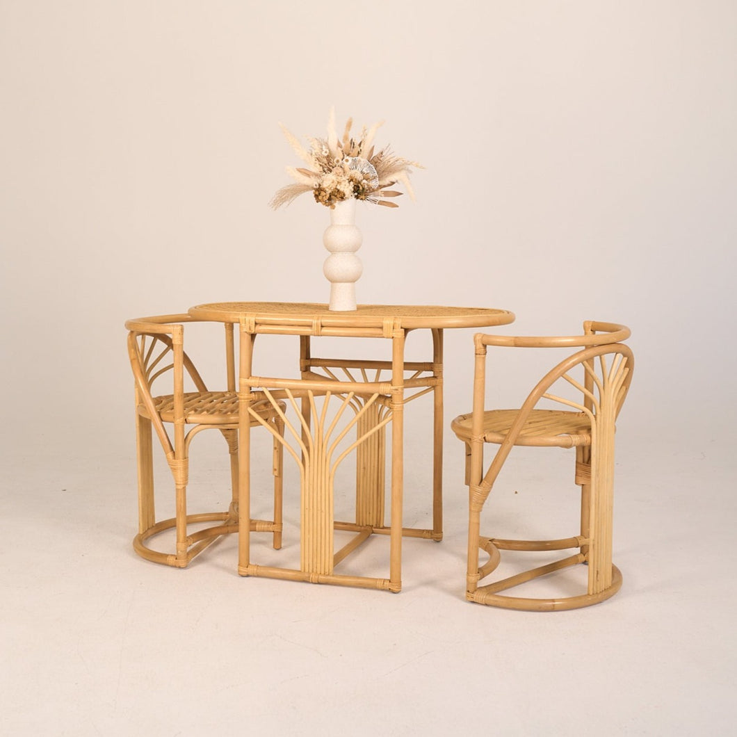 Natura Dining Table with 2 Chairs