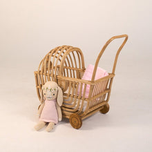 Load image into Gallery viewer, Natura Guada Rattan Doll Pram