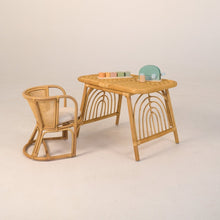 Load image into Gallery viewer, Natura Benny Rattan Kids Table

