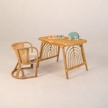 Load image into Gallery viewer, Natura Benny Rattan Kids Table