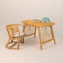 Load image into Gallery viewer, Natura Benny Rattan Kids Table
