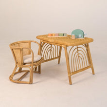 Load image into Gallery viewer, Natura Benny Rattan Kids Table