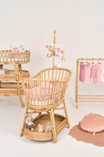 Load image into Gallery viewer, Natura Roselle Rattan Baby Bassinet