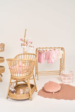 Load image into Gallery viewer, Natura Roselle Rattan Baby Bassinet