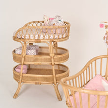 Load image into Gallery viewer, Natura Rory Rattan Baby Changing Table