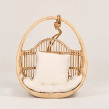 Load image into Gallery viewer, Natura Alba Rattan Kids Hanging Chair