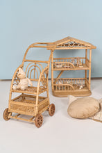 Load image into Gallery viewer, Natura Ines Rattan Doll Pram