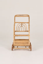 Load image into Gallery viewer, Natura Ines Rattan Doll Pram