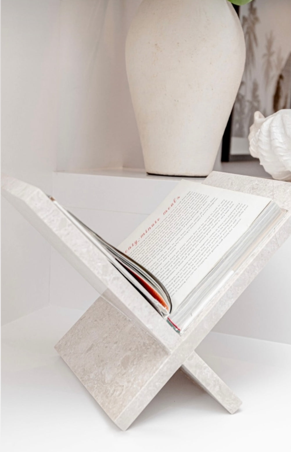 Handmade Marble Quran/Book Holder