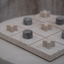 Load image into Gallery viewer, Handmade Tic Tac Travertine Board
