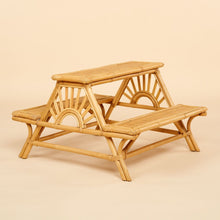 Load image into Gallery viewer, Natura Kids Rattan Picnic Table