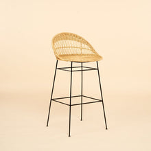 Load image into Gallery viewer, Natura Tanglaw Rattan and Iron Bar Chair