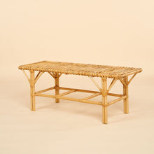 Load image into Gallery viewer, Natura Glenn Rattan Bench