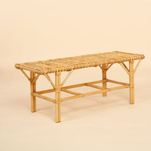 Load image into Gallery viewer, Natura Glenn Rattan Bench