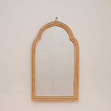 Load image into Gallery viewer, Natura Aziza Moroccan Style Arch Rattan Mirror