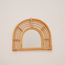 Load image into Gallery viewer, Natura Rainbow Rattan Mirror