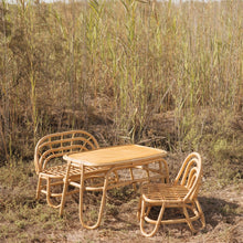 Load image into Gallery viewer, Natura My First Rainbow Rattan Kids Bench
