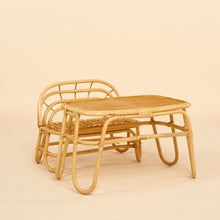 Load image into Gallery viewer, Natura My First Rainbow Rattan Kids Bench