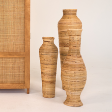 Load image into Gallery viewer, Natura Nova Decorative Rattan Vases