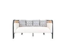 Load image into Gallery viewer, Natura Argos Sofa 2 Seaters Mahogany Wood & Rattan