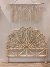 Load image into Gallery viewer, Natura Blossom Rattan Bed Headboard (Single/Double)