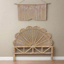 Load image into Gallery viewer, Natura Blossom Rattan Bed Headboard (Single/Double)