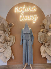 Load image into Gallery viewer, Natura Linen Fashion Seafoam Green Abaya