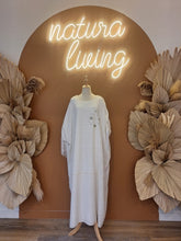 Load image into Gallery viewer, Natura Linen White Kaftan