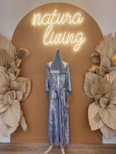 Load image into Gallery viewer, Natura Linen Shimmer Shrug Abaya