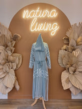Load image into Gallery viewer, Natura Organza Embroidered Abaya
