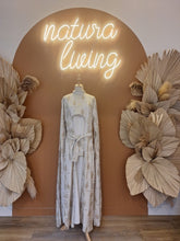 Load image into Gallery viewer, Natura Embroidery Golden Dress