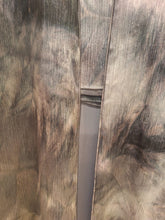 Load image into Gallery viewer, Natura Linen Dark Grey Marble Abaya