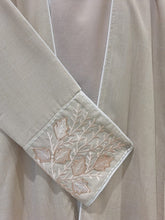 Load image into Gallery viewer, Natura Linen Roza Embroidered Abaya