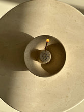 Load image into Gallery viewer, Sand&Stone Travertine Incense Holder