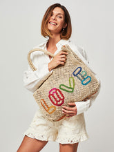 Load image into Gallery viewer, The Jacksons London Bag - Love Jute Bag