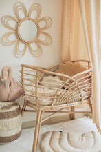 Load image into Gallery viewer, Natura Claire Rattan Bassinet