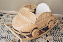 Load image into Gallery viewer, Natura Vintage Rattan Car Rocker - VW Inspired