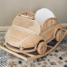 Load image into Gallery viewer, Natura Vintage Rattan Car Rocker - VW Inspired